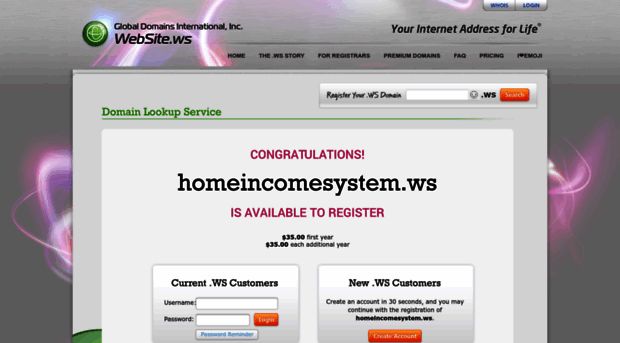 homeincomesystem.ws