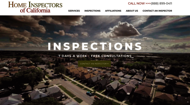 homeinspectorsofcalifornia.com