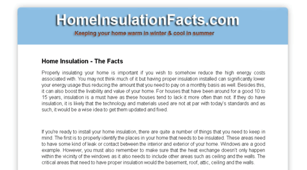 homeinsulationfacts.com