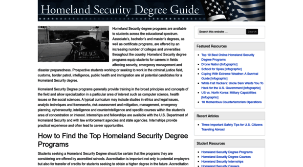 homeland-security-degree.org