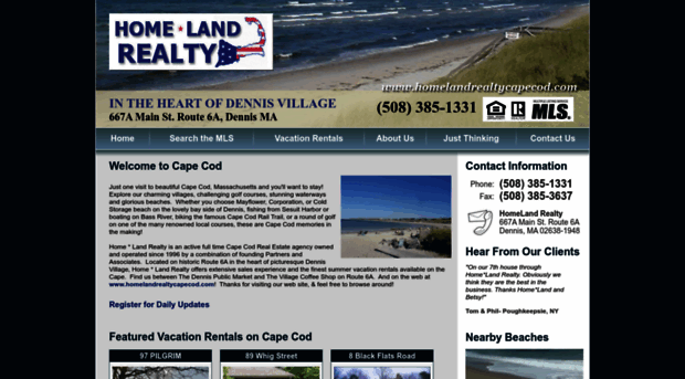 homelandcapecod.com