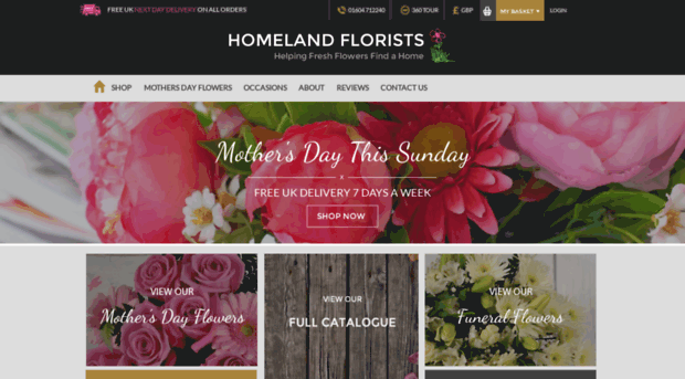 homelandflorists.co.uk