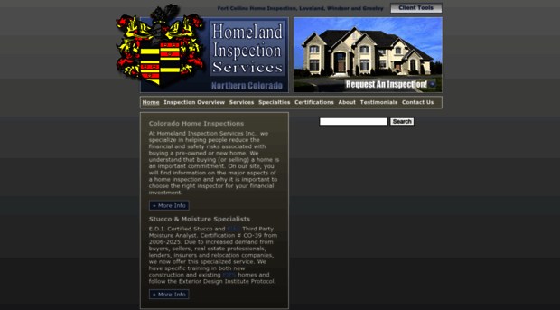 homelandinspectionservices.com