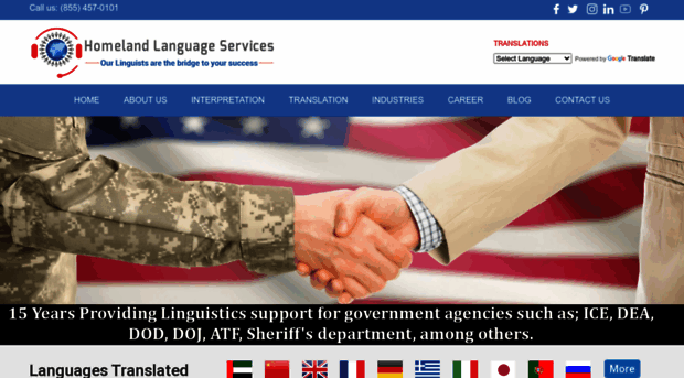 homelandlanguageservices.com