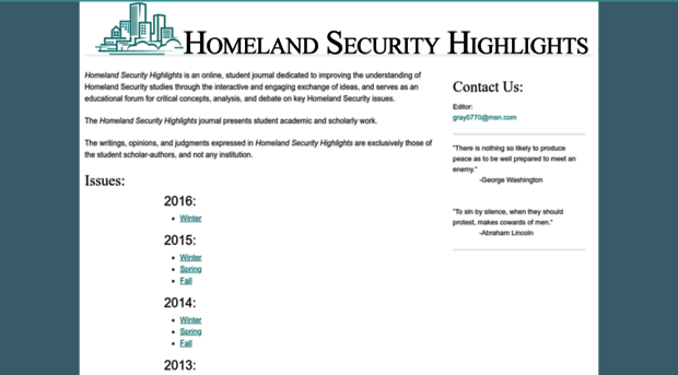 homelandsecurityhighlights.com