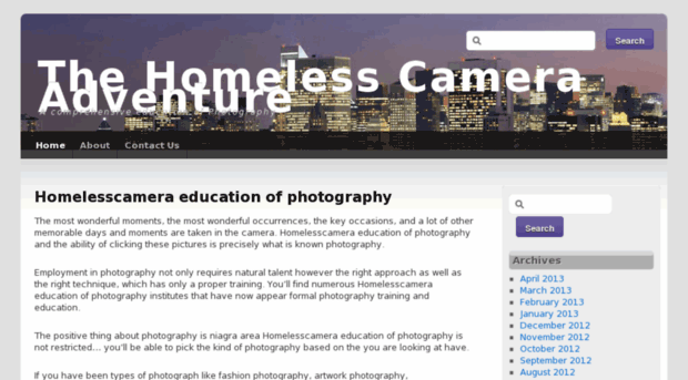 homelesscamera.com