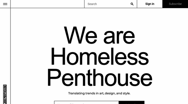 homelesspenthouse.com