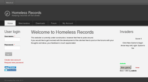 homelessrecords.co.uk