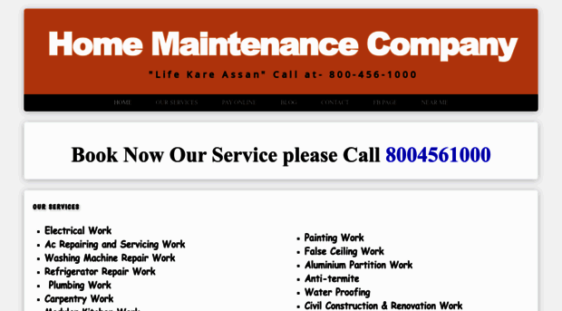 homemaintenancecompany.in