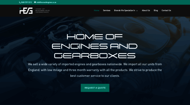 homeofengines.co.za