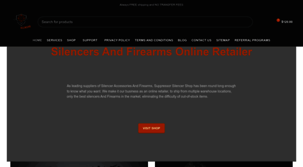 homeofsilencers.com