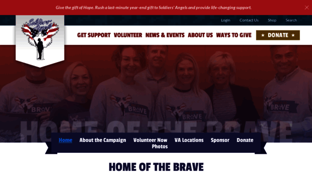 homeofthebravecampaign.com