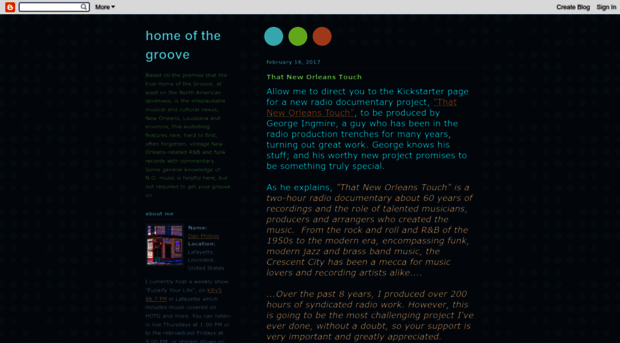 homeofthegroove.blogspot.com