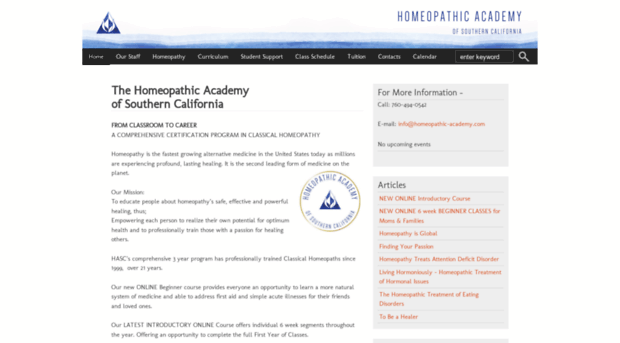 homeopathic-academy.net