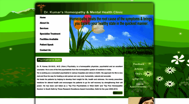 homeopathicclinicinsouthdelhi.in