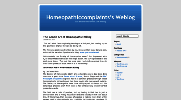 homeopathiccomplaints.wordpress.com