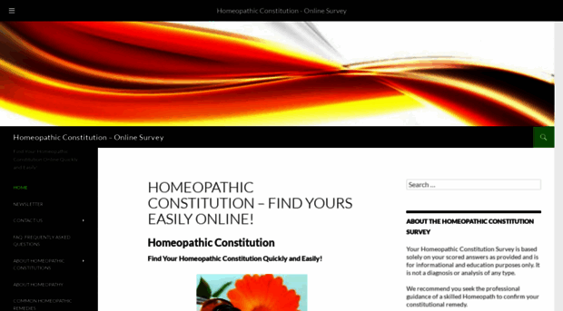 homeopathicconstitution.com