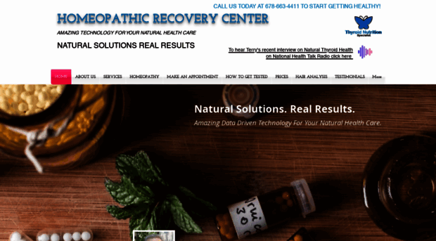 homeopathicrecoverycenter.com