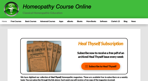 homeopathycourseonline.com