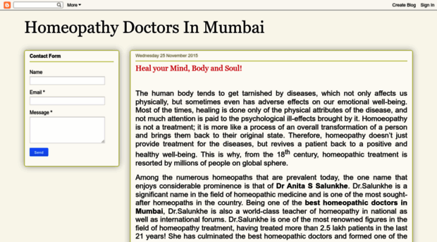 homeopathydoctorsinmumbai.blogspot.com