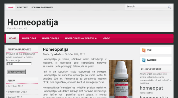 homeopatijahomeopat.si
