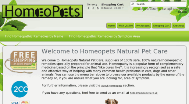 homeopets.co.uk