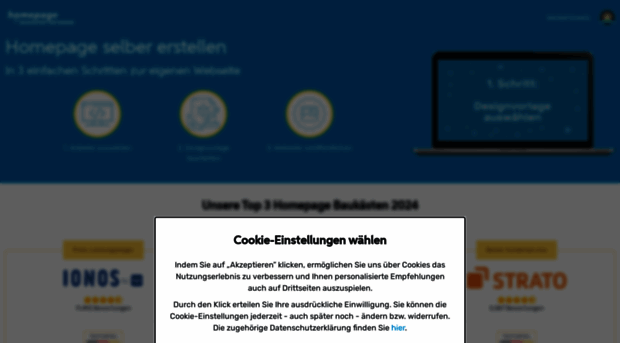 homepage-baukasten-testsieger.de