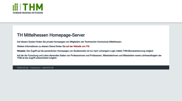 homepages.thm.de