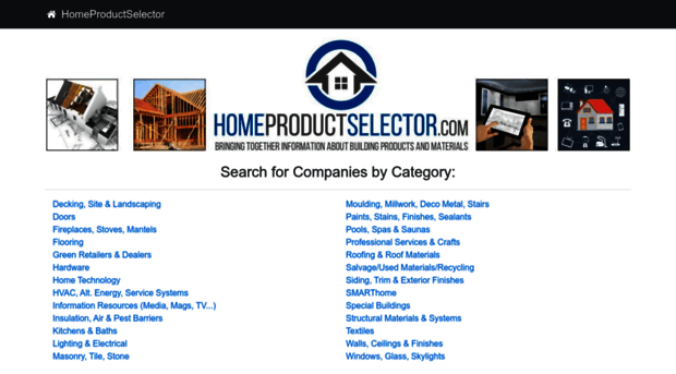 homeproductselector.com