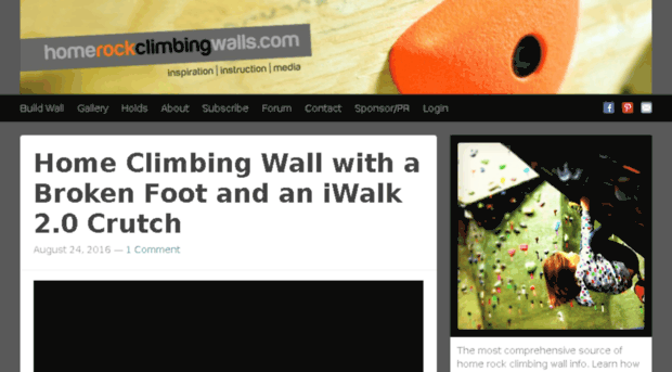 homerockclimbingwalls.com