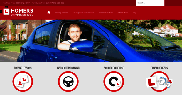 homersdrivingschool.co.uk