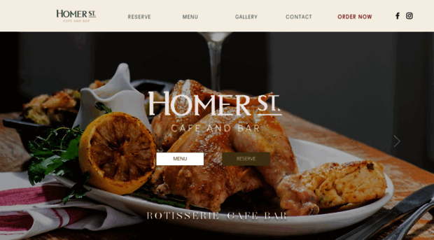 homerstreetcafebar.com