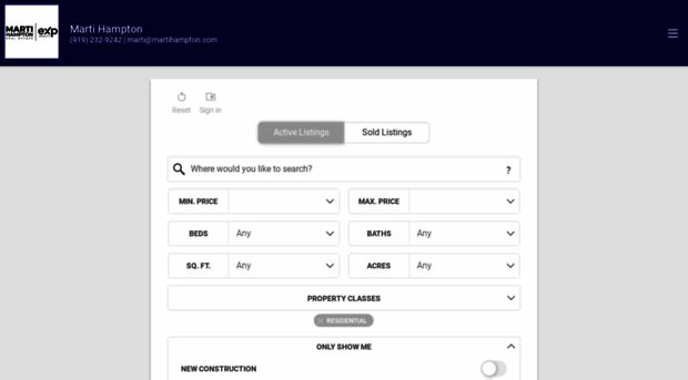 homes.martihampton.com