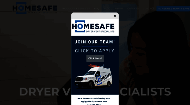 homesafeventcleaning.com