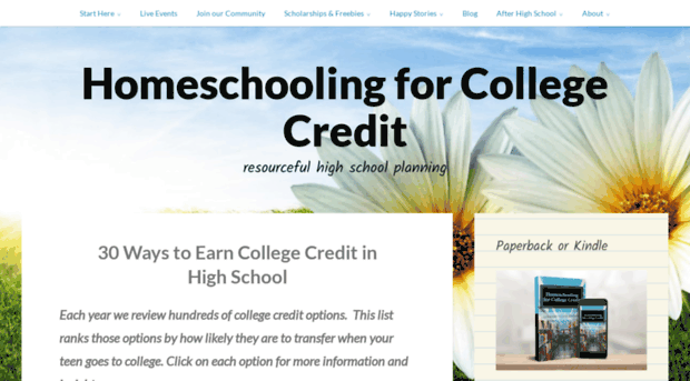 homeschoolingforcollegecredit.com