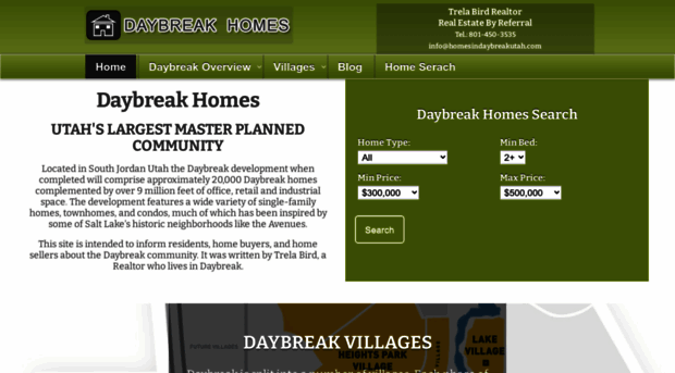 homesindaybreakutah.com