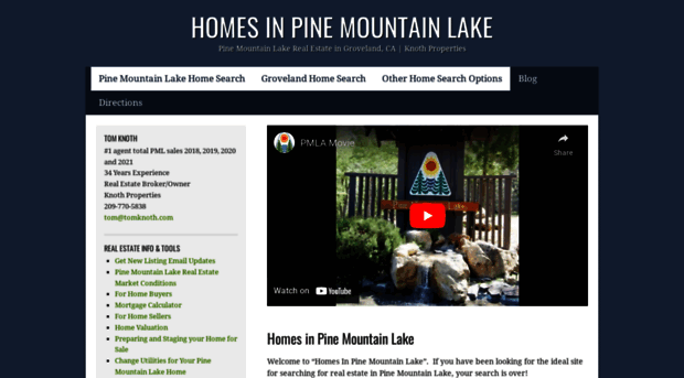 homesinpinemountainlake.com