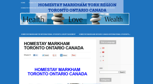 homestaymarkhamtorontocanada.com