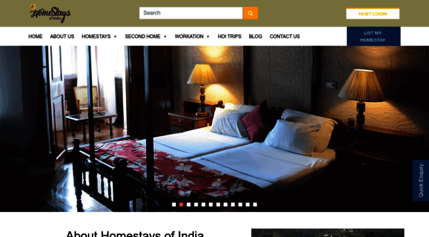 homestaysofindia.com