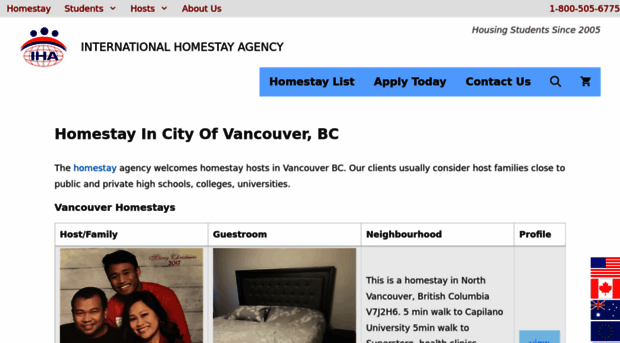 homestayvancouver.com
