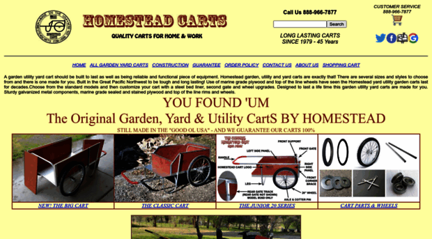 homesteadcarts.com