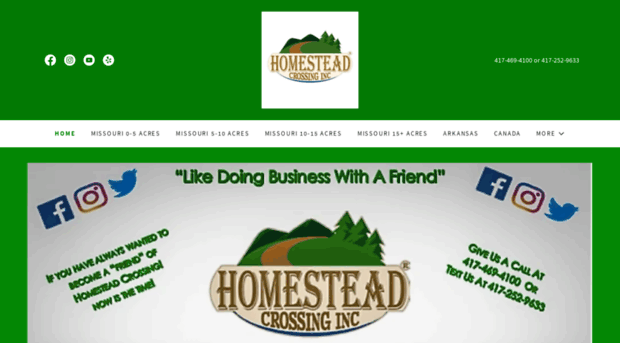 homesteadcrossinginc.com