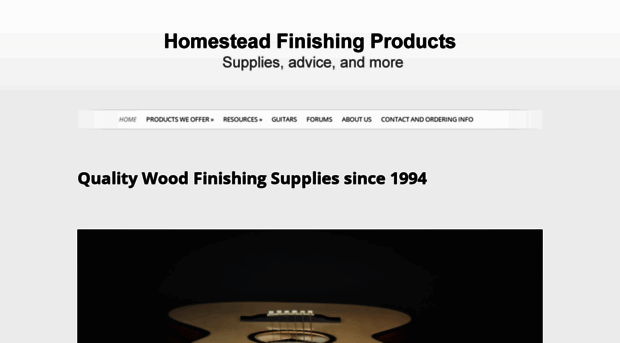 homesteadfinishingproducts.com