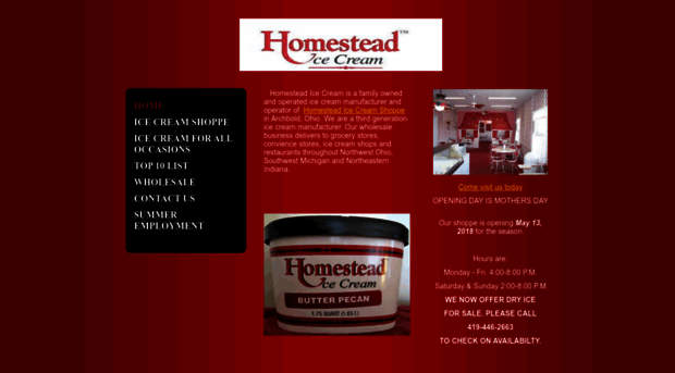 homesteadicecream.com