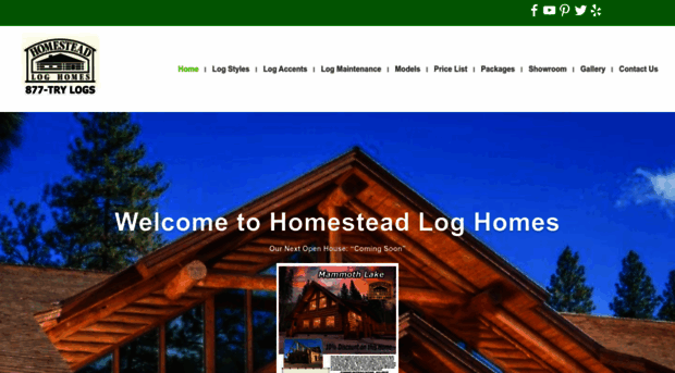 homesteadloghomes.com