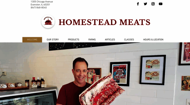 homesteadmeatsevanston.com