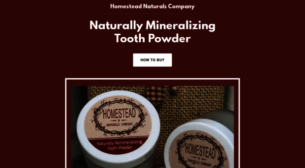 homesteadnaturalscompany.com