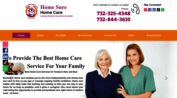 homesurehomecare.com