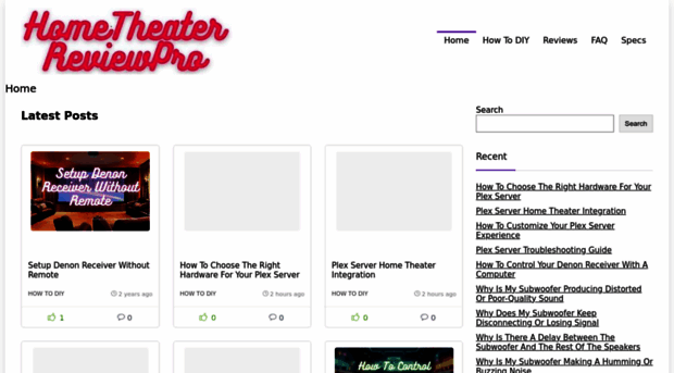 hometheaterreviewpro.com