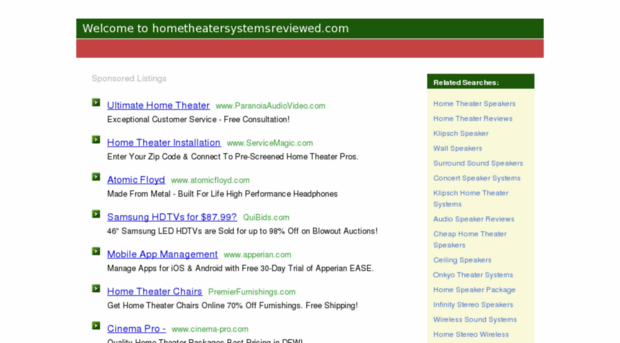 hometheatersystemsreviewed.com